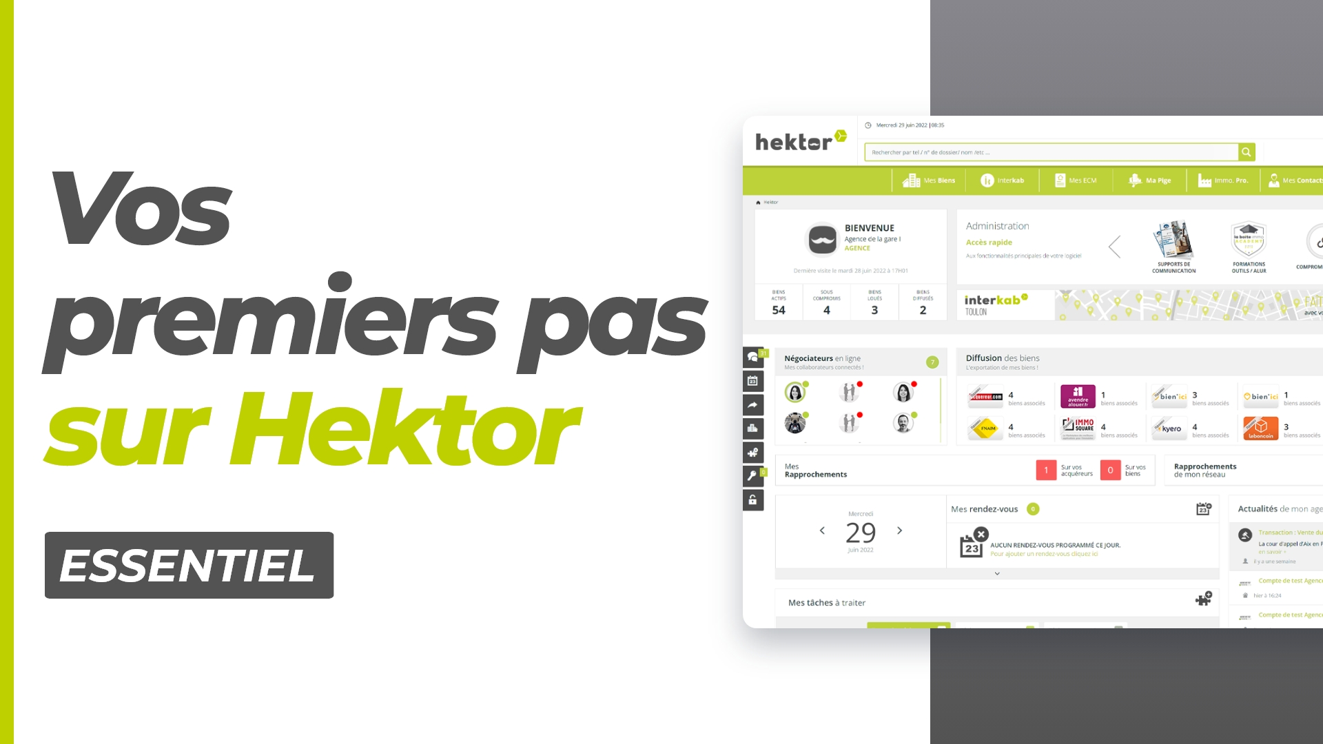 Bienvenue sur Hektor - Familiarisez-vous avec votre logiciel !