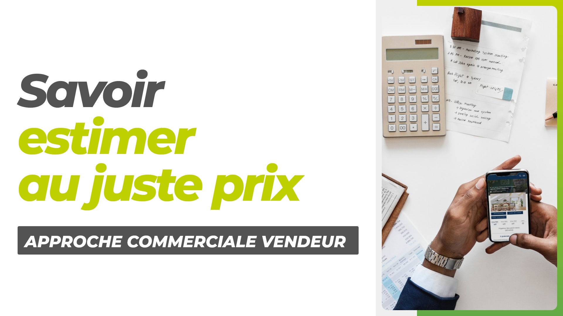 J4 - L'estimation d'un bien