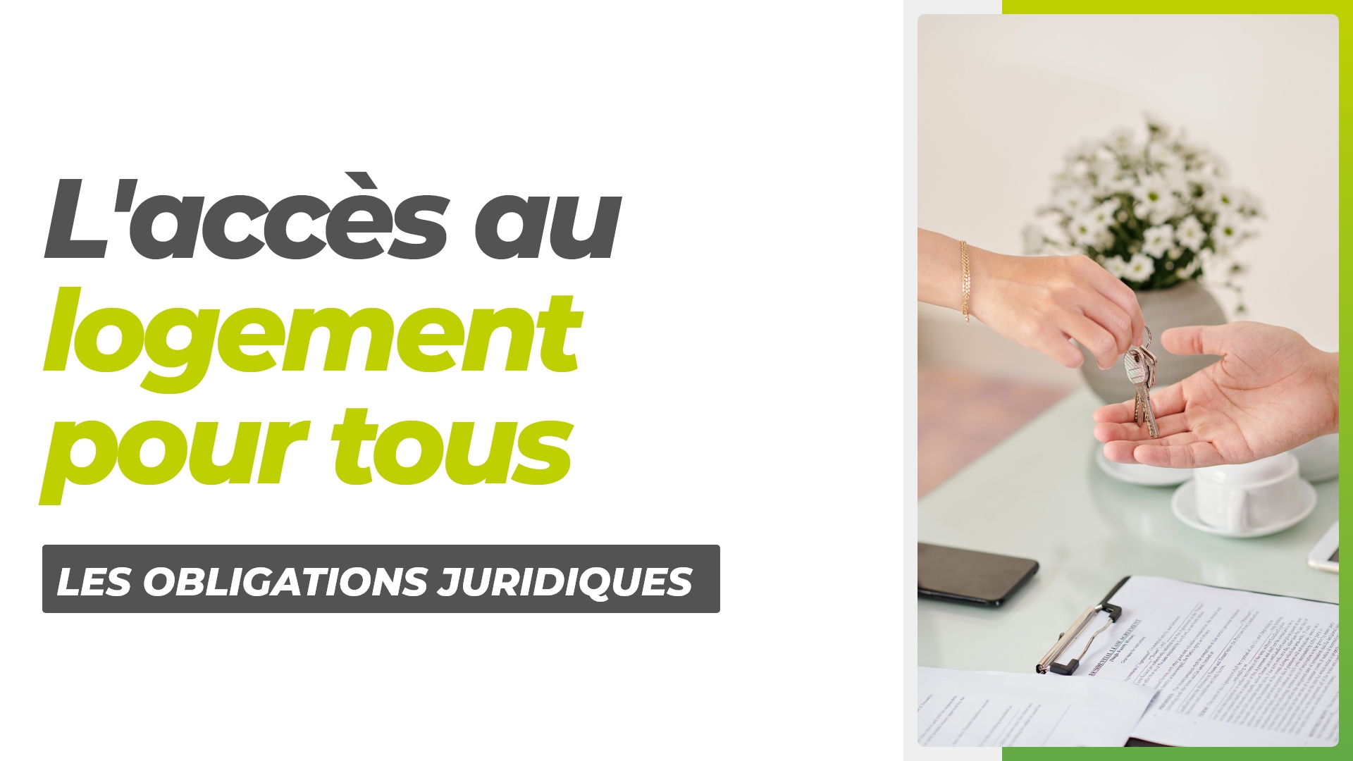 J10 - La non-discrimination à l'accès au logement