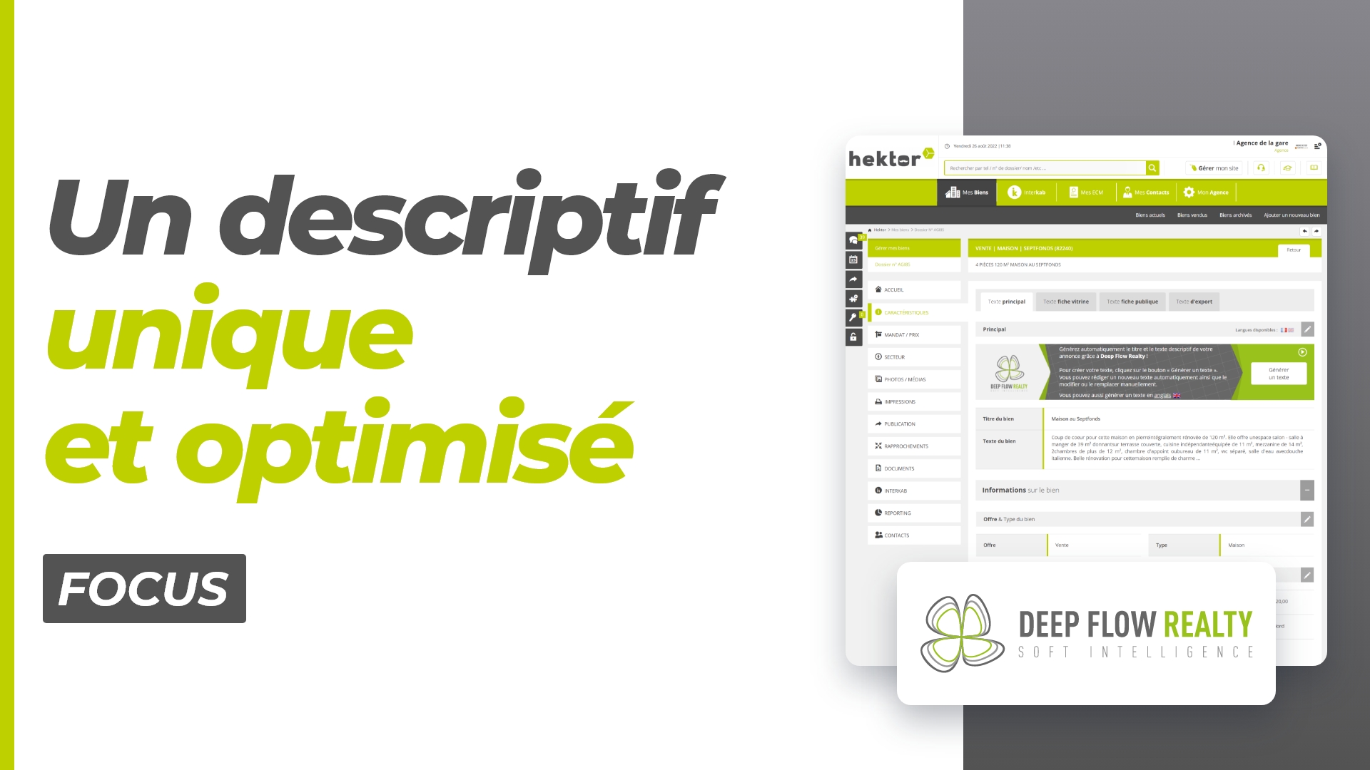 Deepflow - Optimisez le contenu de vos annonces